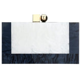 YYW Marbling white Acrylic Purse Box Clutch Luxury Handbags Women Bgas Designer Messenger Beach Travel Summer Acrylic Hand Bags