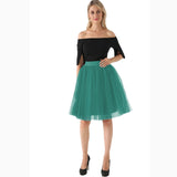 Puffy New Arrival 5 Layer Fashion Women Tulle Skirt Tutu Wedding Bridal Bridesmaid 2019 Overskirt Petticoat Lolita Saia