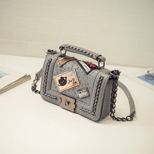 Crossbody bag Fashion Women Bag Women Purses And Handbags Designer Brand Ladies Hand Bags PU Leather Chain Shoulder Bag 751
