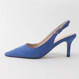 ZHENZHOU Charming Elegant Multicolor Suede Women'sShoes Sexy High Heels Pumps & Sandals Dress Party OL Pump Valentine Shoes