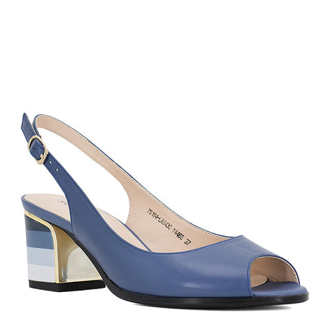 SOPHITINA Sandals Handmade Genuine Leather 2019 New Sexy Lady Peep Toe Sandals Square Heel Buckle Strap Classics Shoes Woman S22