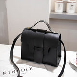 Small Handbag Crossbody Bags for Women Girls 2019 Summer Pink Black Leather Flap Ladies Hand Messenger Bag Mini Purses Bolsa
