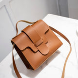 Small Handbag Crossbody Bags for Women Girls 2019 Summer Pink Black Leather Flap Ladies Hand Messenger Bag Mini Purses Bolsa